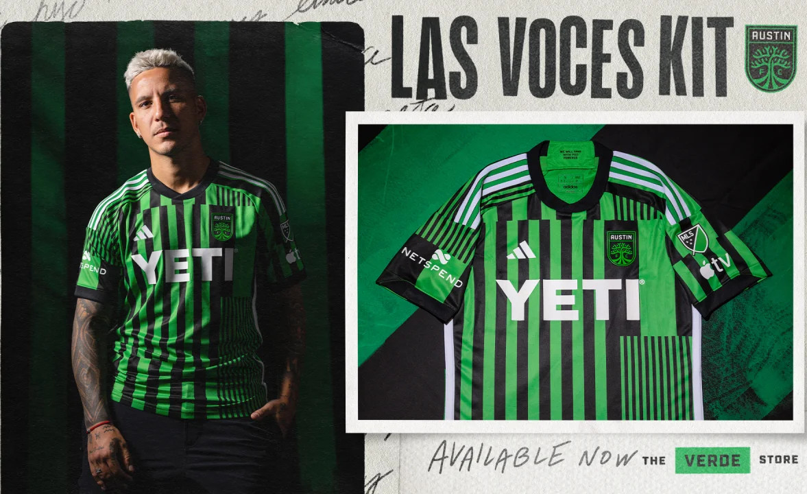 Austin FC thuisshirt 2023-2024