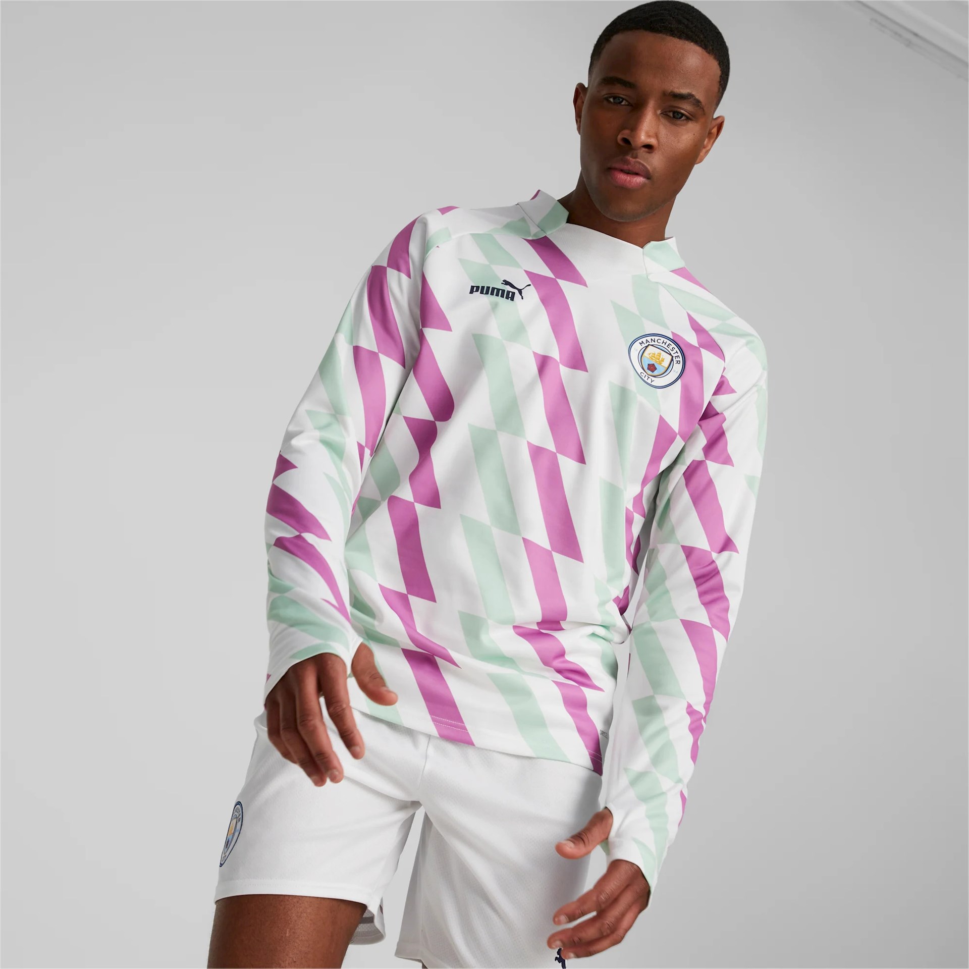 Manchester City warming-up shirt 2023