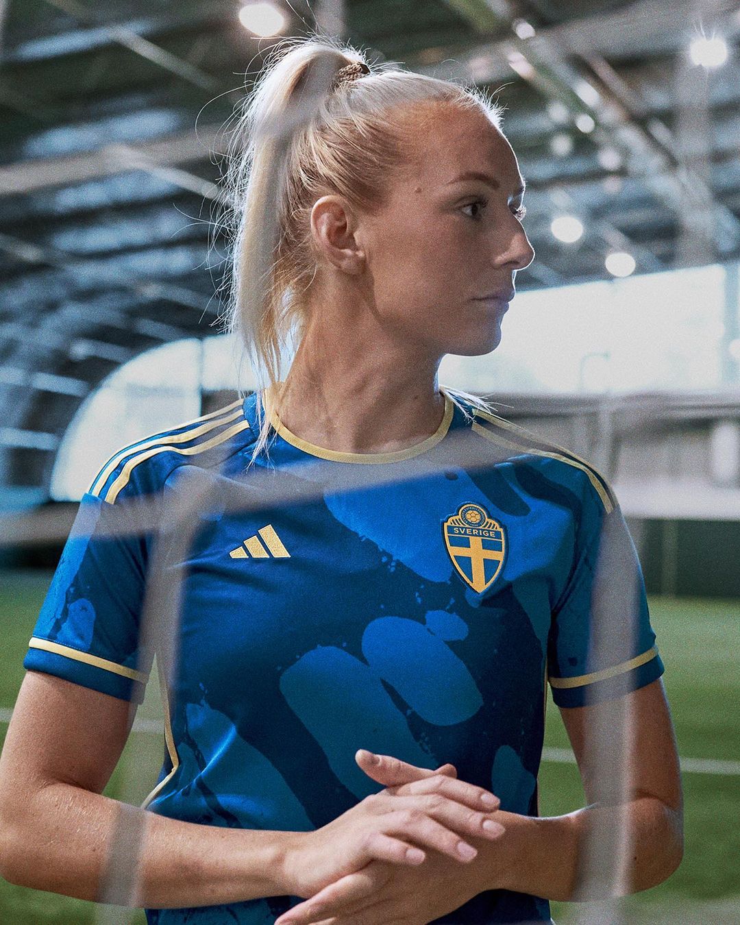 Zweden vrouwen uitshirt 2023-2024