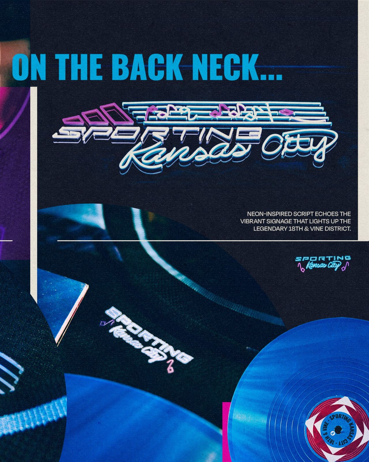 Sporting Kansas City uitshirt 2026-2027 geïnspireerd door jazzdisctrict