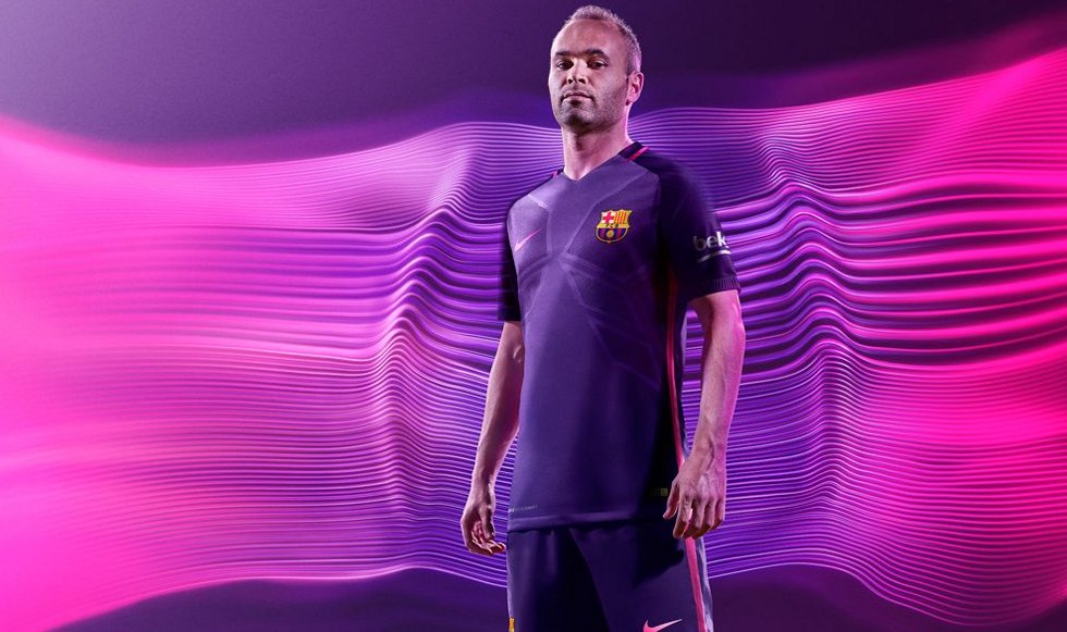 Barcelona uitshirt 2016-2017 Voetbalshirts.com