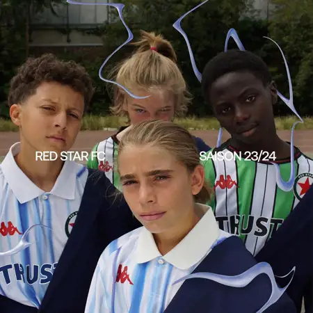 Red Star FC voetbalshirts 2023-2024