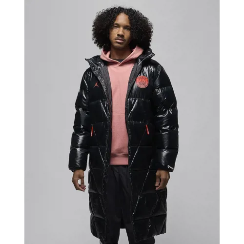Paris Saint Germain parka jas Jordan Brand 2024-2025 - Zwart/Roze