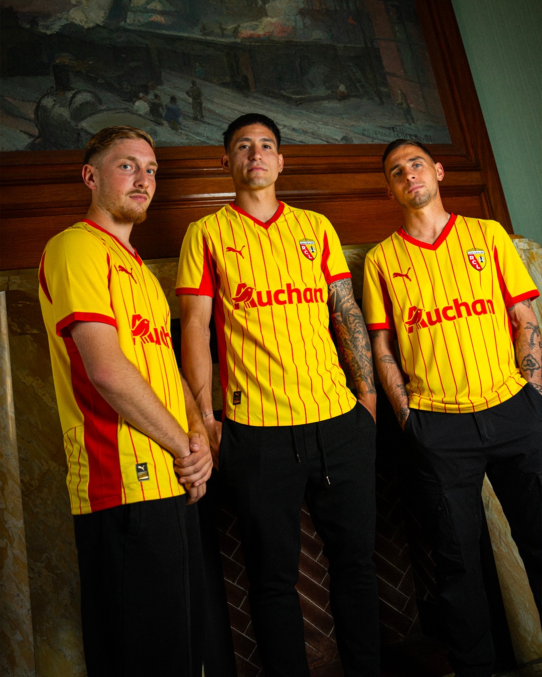 RC Lens voetbalshirts 2025-2026 eren 120 jarig bestaan en Place Verte