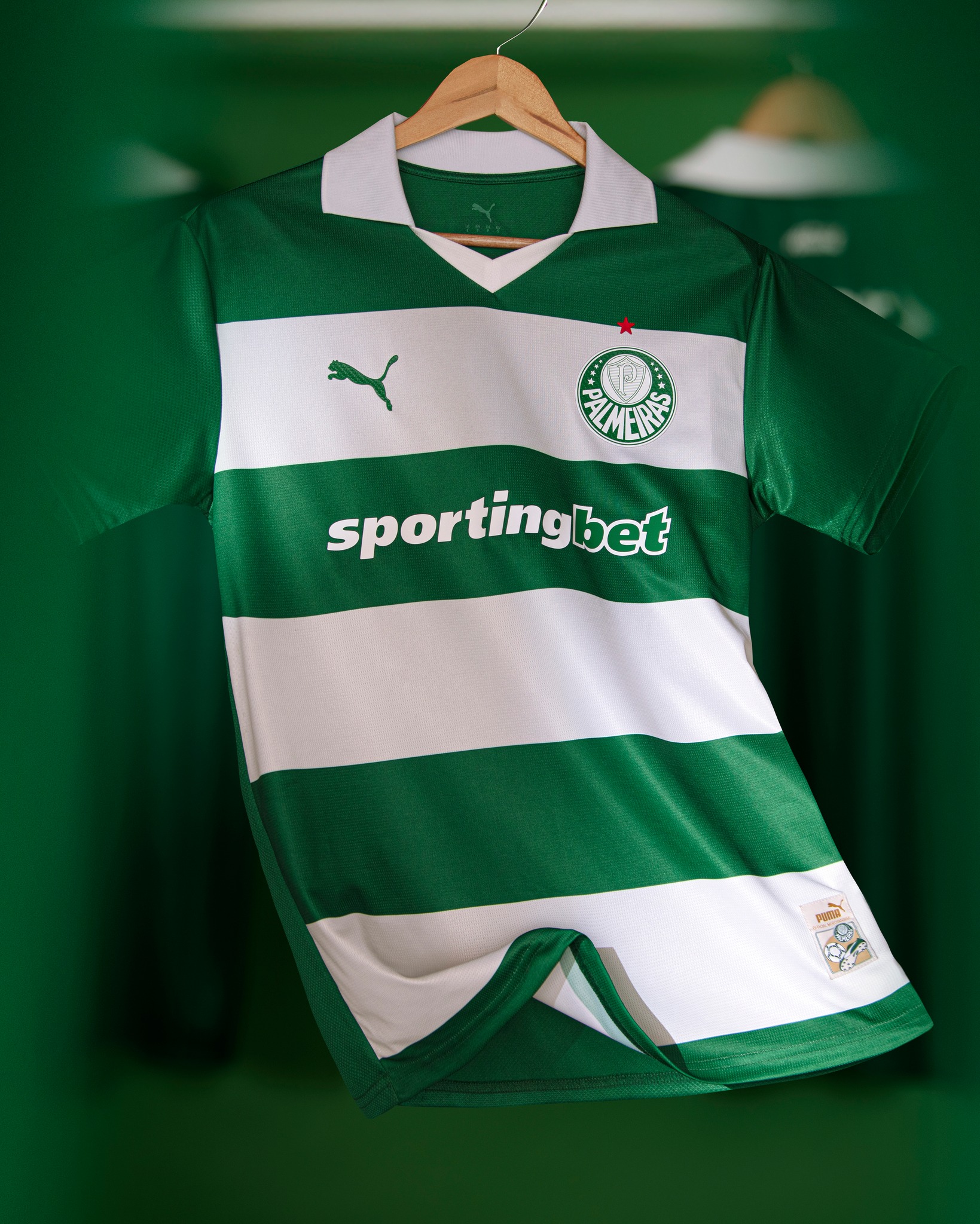 Puma en Palmeiras lanceren speciaal Avanti voetbalshirt 2025