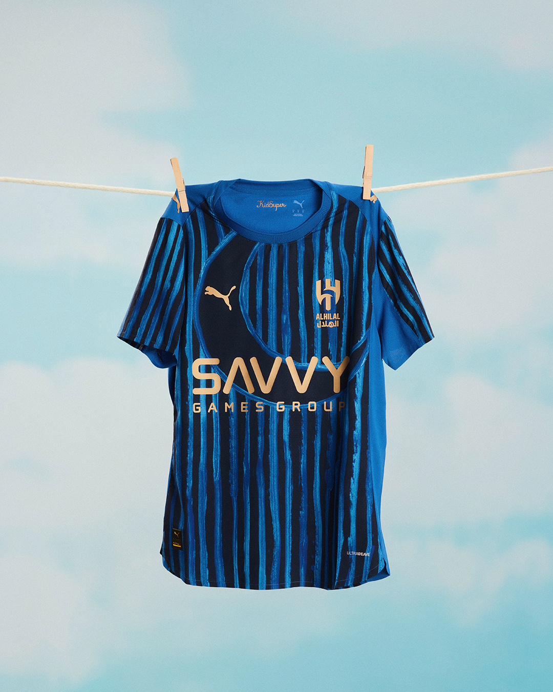 Al-Hilal WK 2025 voetbalshirts knipoog naar halve maan