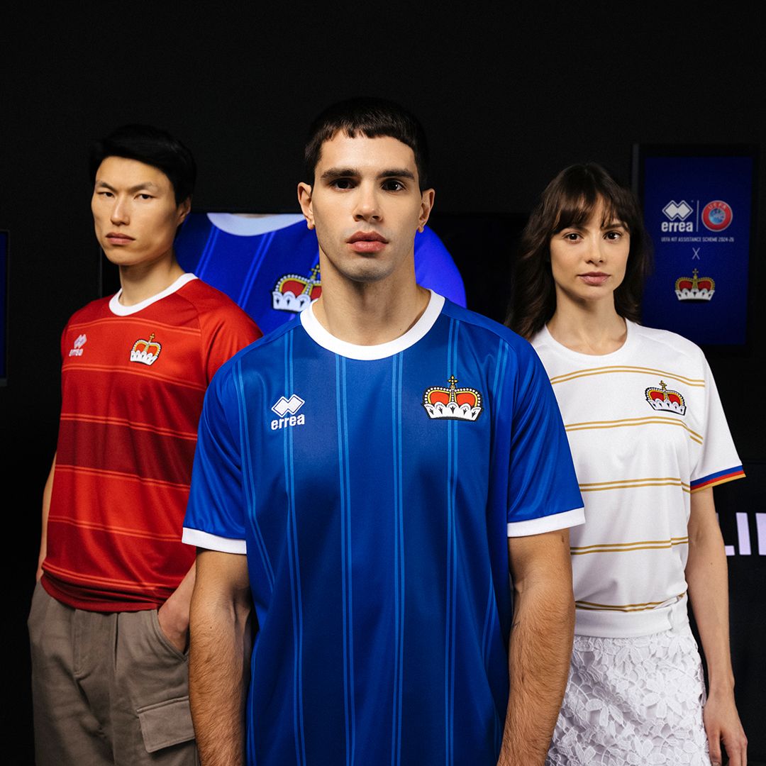 Liechtenstein voetbalshirts 2024-2026 in teken zeven talen! 