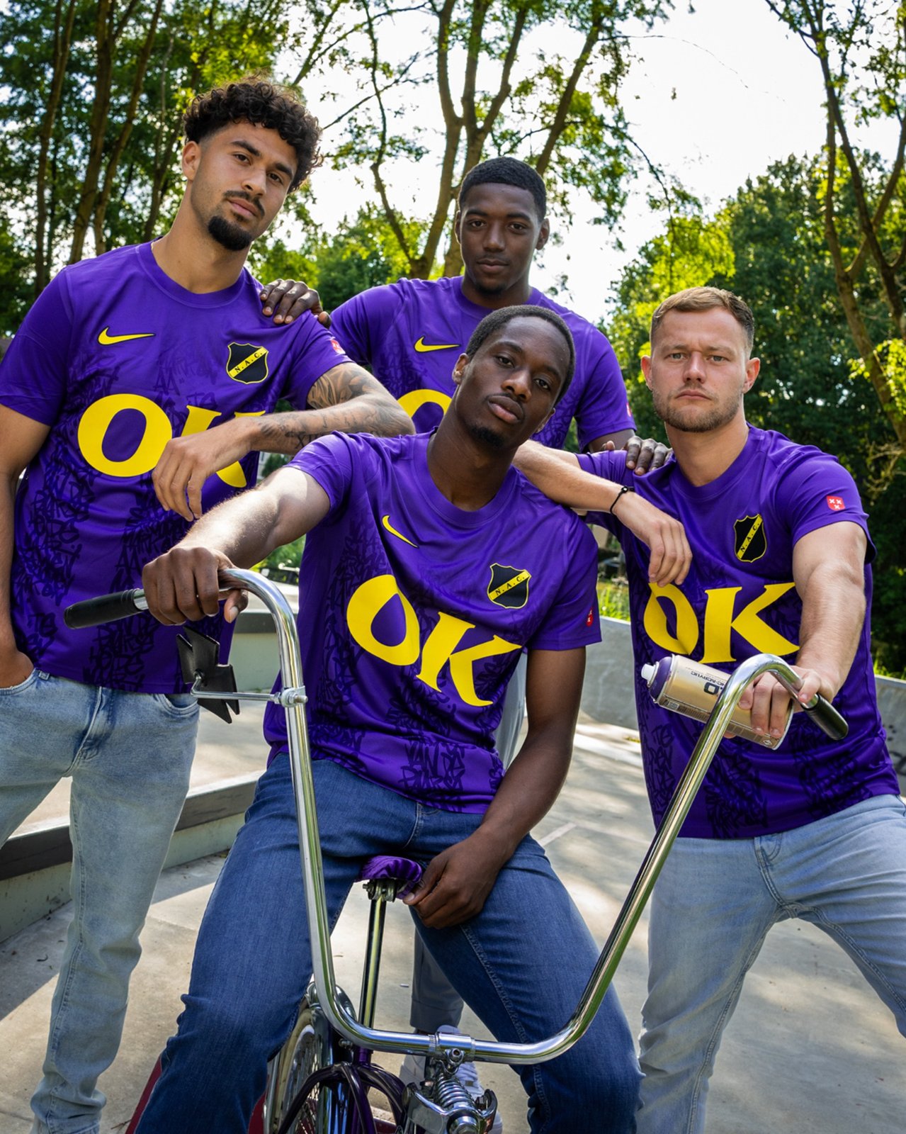 NAC Breda voetbalshirts 2025-2026 in teken van muziek! 