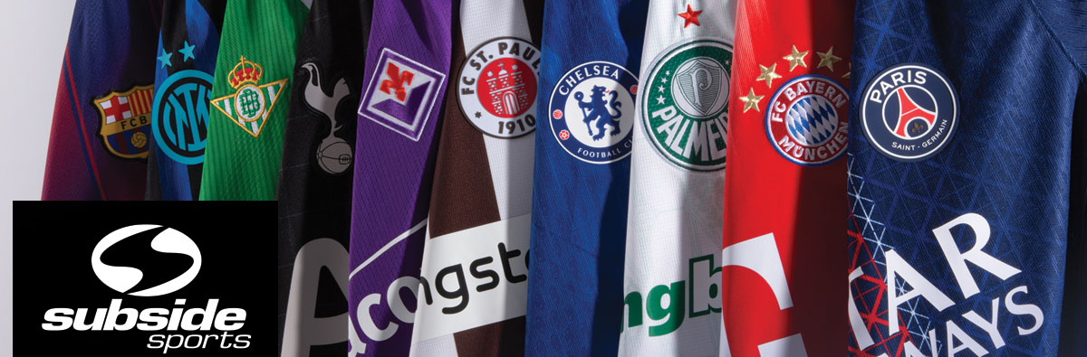 Subside Sports, het grootste aanbod voetbalshirts wereldwijd