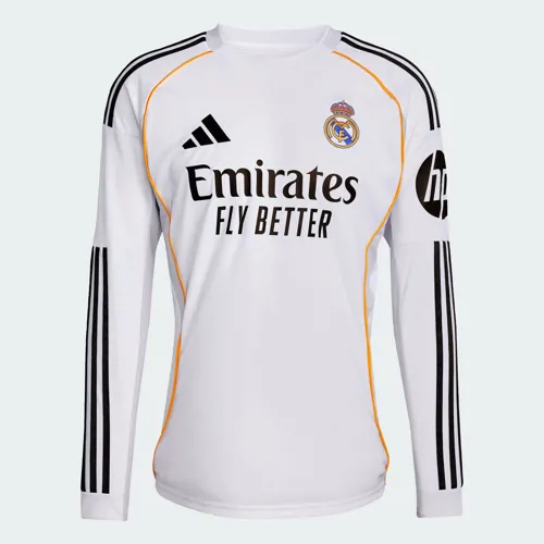Real Madrid thuisshirt lange mouwen 2025-2026
