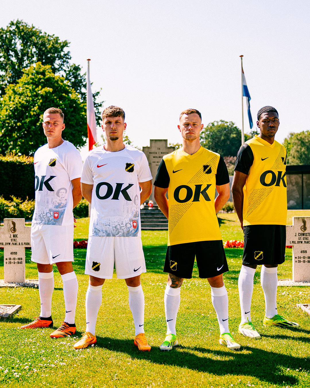 NAC Breda voetbalshirts 20242025 eerbetoon aan Poolse bevrijders