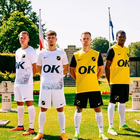 NAC Breda voetbalshirts 2024-2025 eerbetoon aan Poolse bevrijders