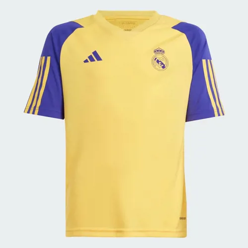 Real Madrid trainingsshirt 2024 - Geel/Paars - Kinderen