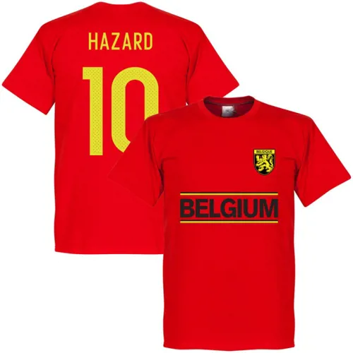 België fan t-shirt Hazard