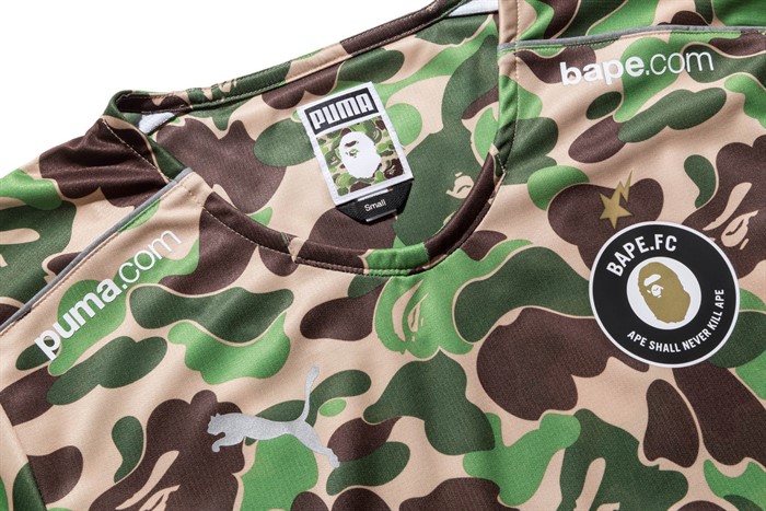 BAPE-FC-voetbalshirts