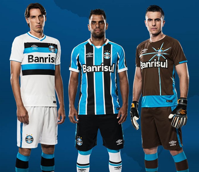 Gremio -voetbalshirts -2016