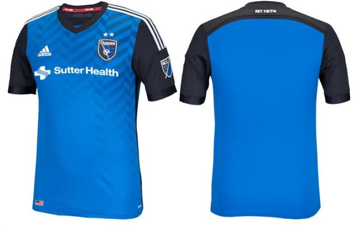 San -jose -earthquakes -uitshirt -2016