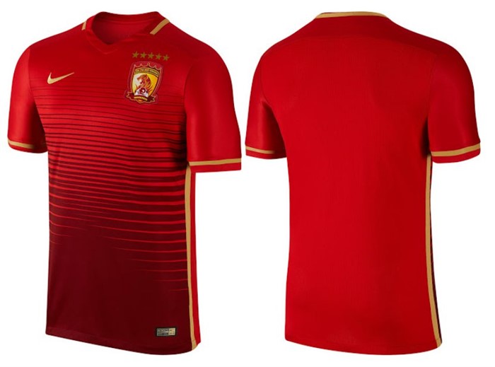 Guangzhou -evergrande -thuis -shirt -2016-2017