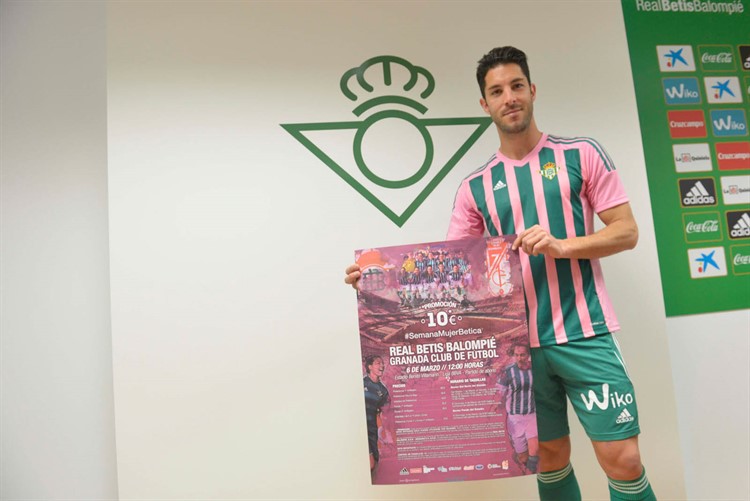 Betis -sevilla -voetbalshirt -roze -groen