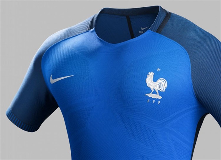 Frankrijk Thuisshirt Euro 2016 2