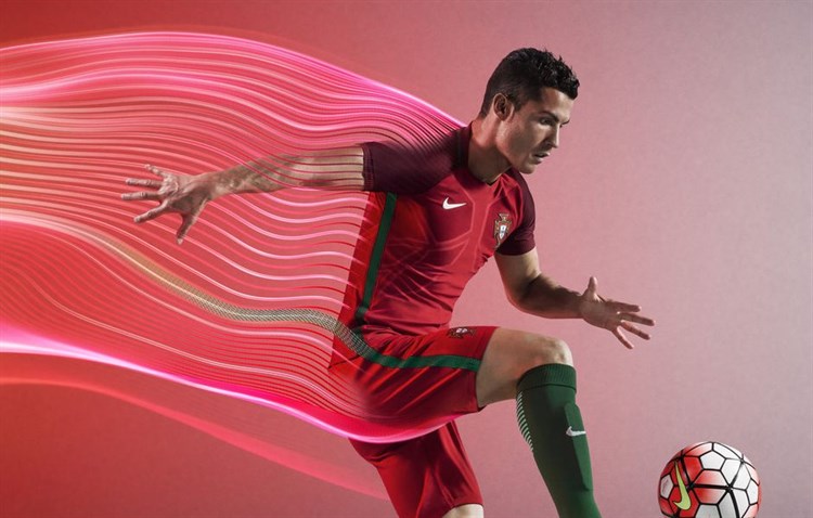 Portugal Thuisshirt Euro 2016 2