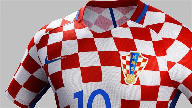 Kroatie Thuisshirt Euro 2016 2
