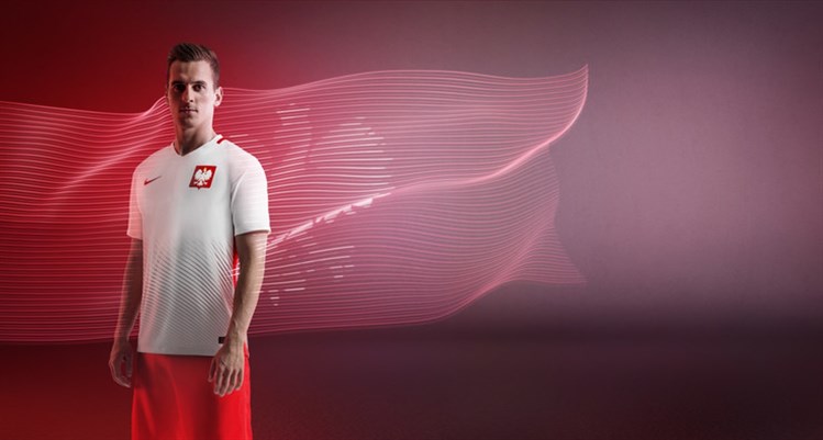 Polen thuisshirt 2016-2017 - Voetbalshirts.com