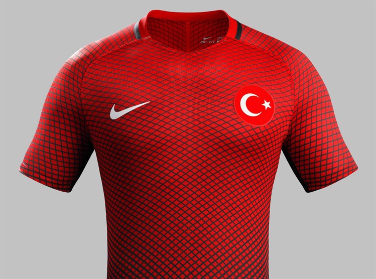 Turkije -thuis -shirt -2016-2017