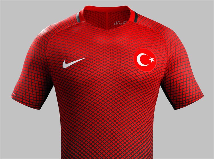 Turkije thuisshirt 2016-2017 -