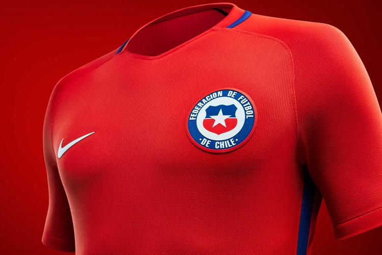 Chili -voetbalshirt -copa -america -2016