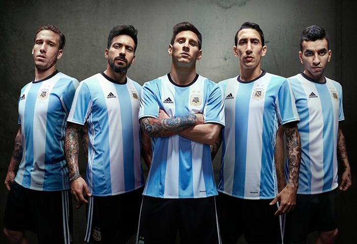 Argentinië Thuisshirt 2016-2017