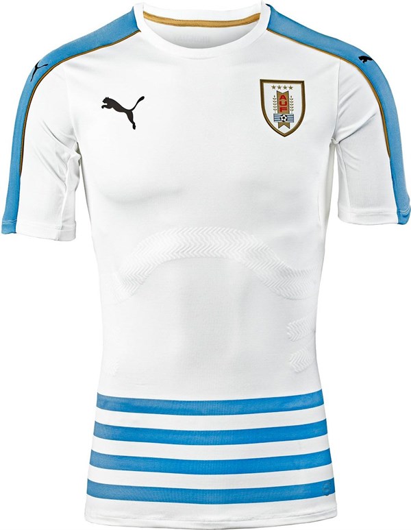 Uruguay -uitshirts -2016-2017