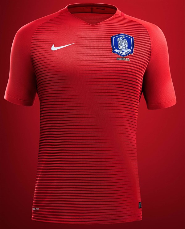 Zuid -Korea -thuisshirt -2016-2017