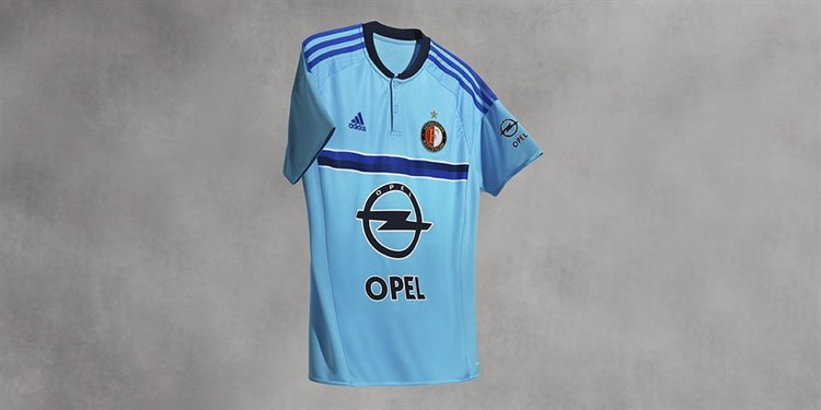 Lot Publicatie bonen Feyenoord uitshirt 2016-2017 - Voetbalshirts.com