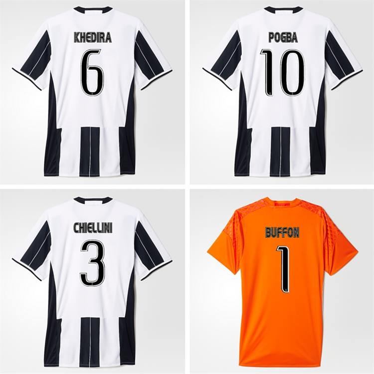 Officiele -juventus -bedrukking -2016-2017