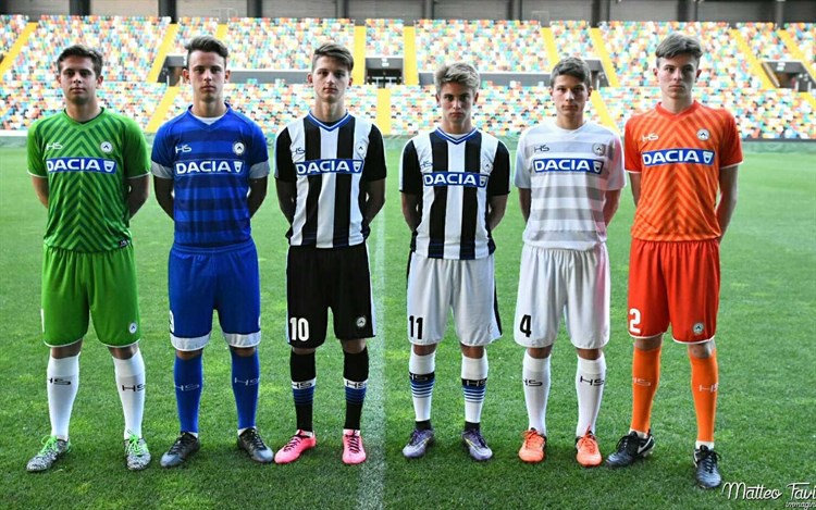 Udinese -voetbalshirts -2016-2017