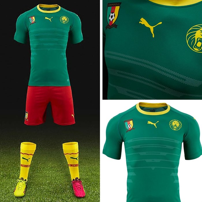 Kameroen -thuis -tenue -2016-2017-puma