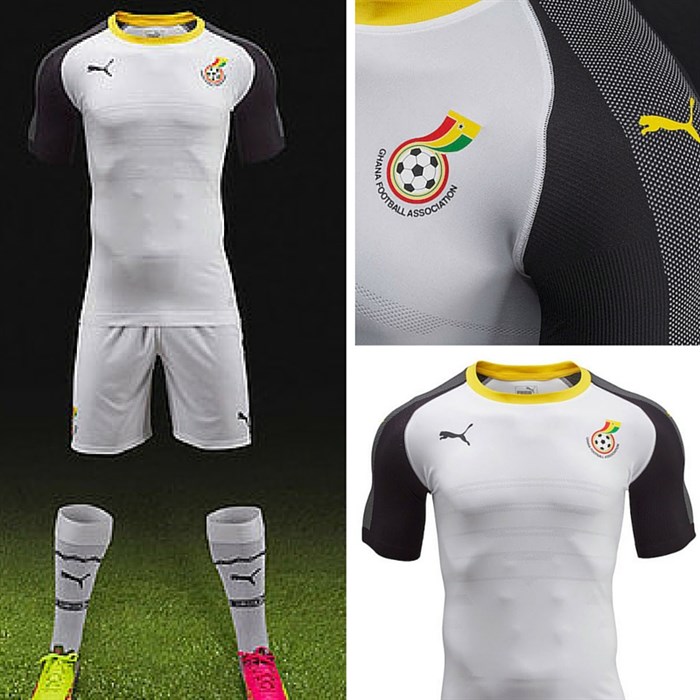 Ghana -voetbalshirt -2016-2017