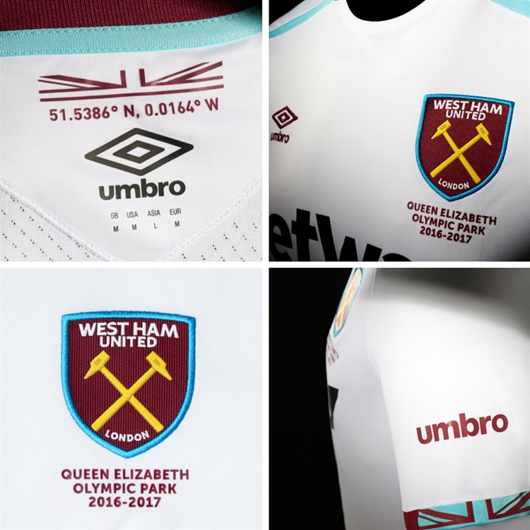 West -ham -united -uitshirt -2016-2017