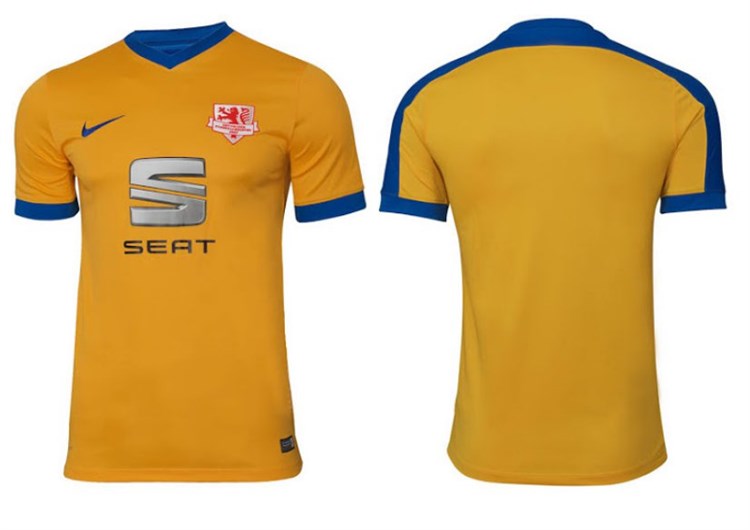 Eintracht -braunschweig -thuis -shirt -2016-2017