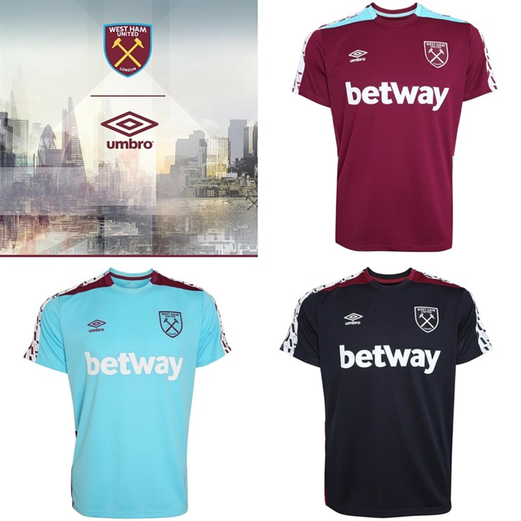 West -ham -united -training -shirt -2016-2017