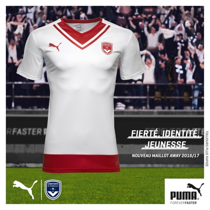 Bordeaux -uitshirt -2016-2017-puma