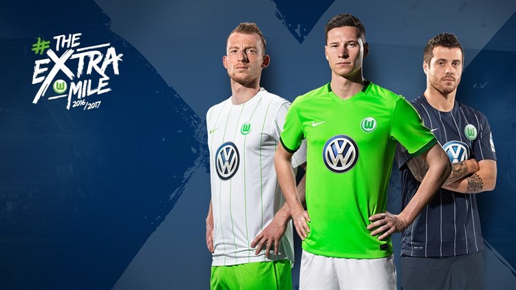 VFL Wolfsburg Voetbalshirts 2016-2017