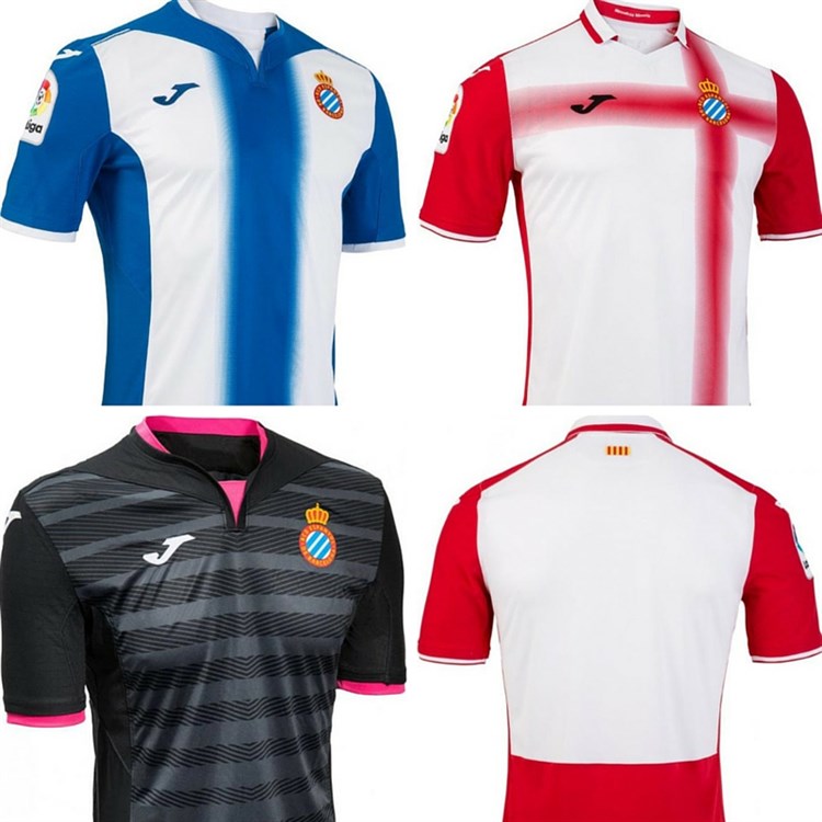 Espanyol -voetbalshirts -2016-2017