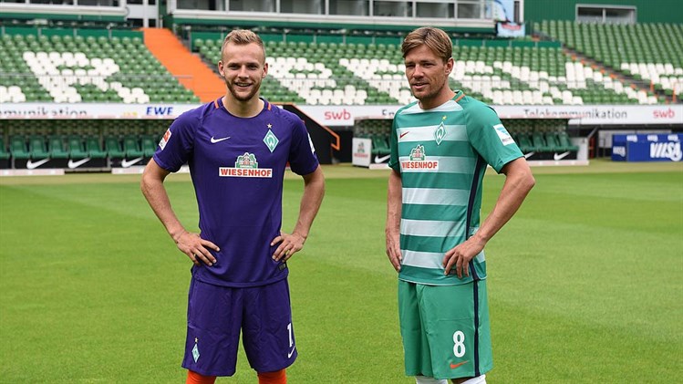 Werder Bremen uitshirt 2016-2017 - Voetbalshirts.com