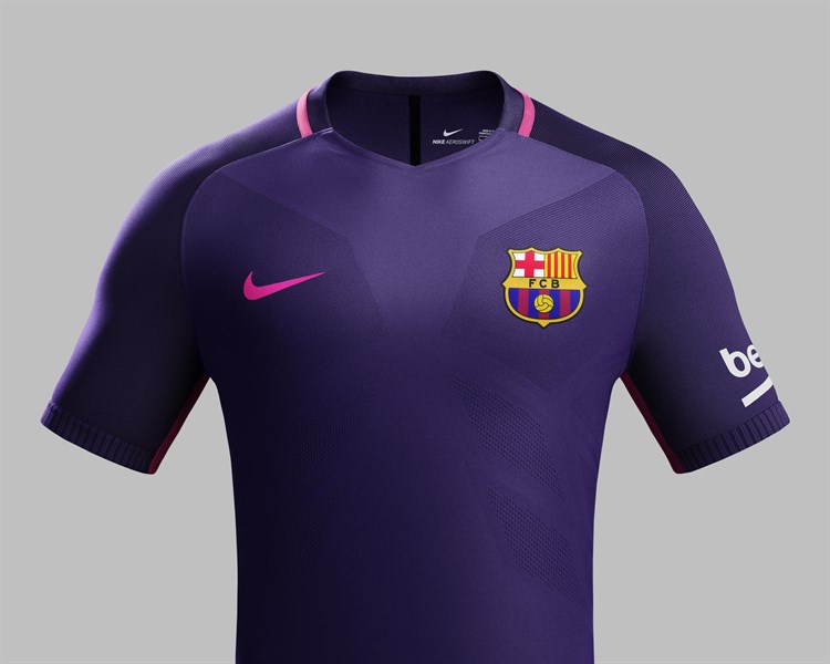 bezig bloemblad Op de kop van Barcelona uitshirt 2016-2017 - Voetbalshirts.com