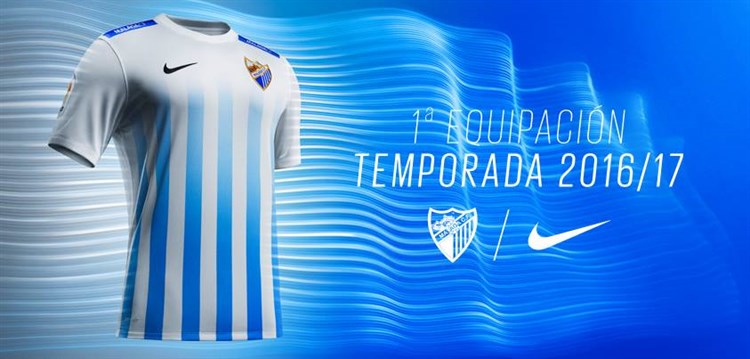 Malaga -thuis -shirt -2016-2017