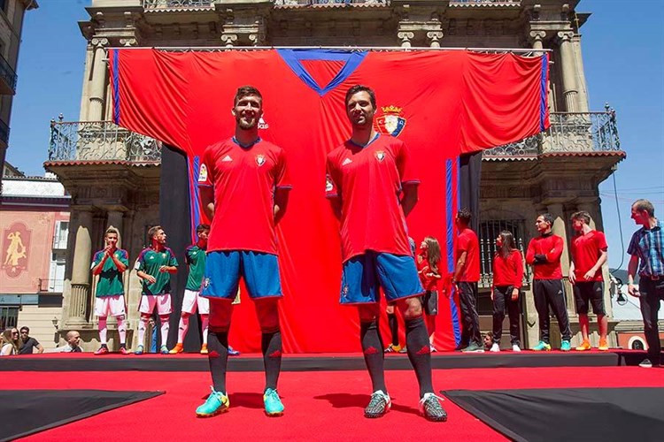 Osasuna -voetbalshirt -2016-2017