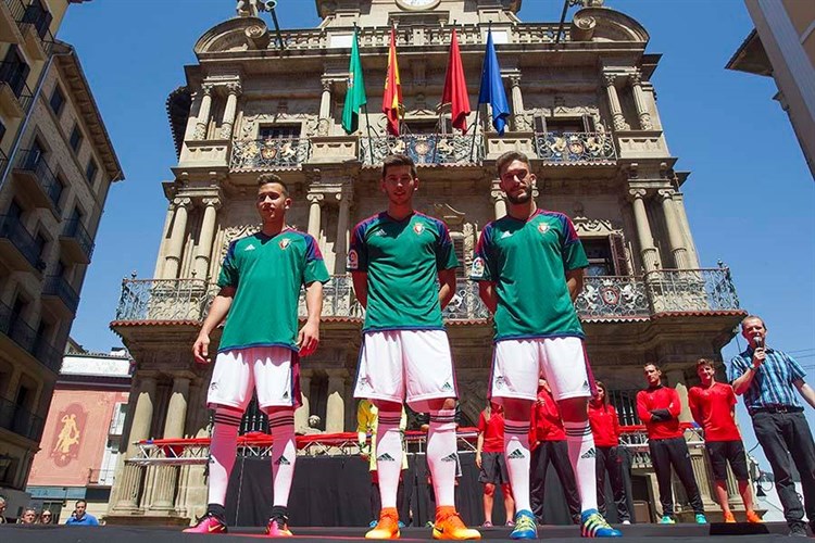 Osasuna -thuisshirt -2016-2017