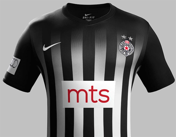 Partizan -thuis -shirt -2016-2017